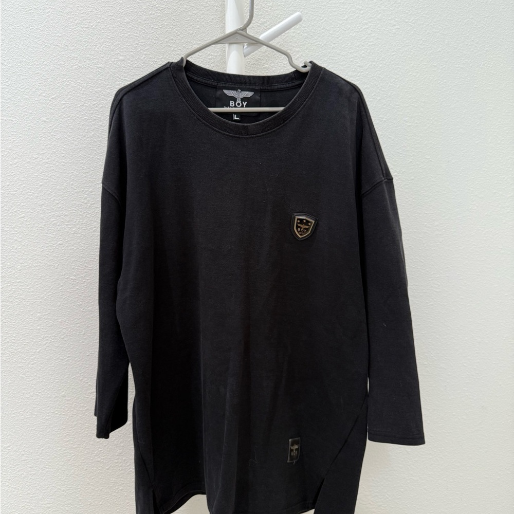 Elegant Black Sweater Cardigan